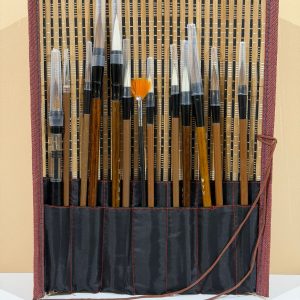 P11 - Estuche de pinceles chinos para acuarela