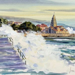 A43 - Acuarela Juan Mieres